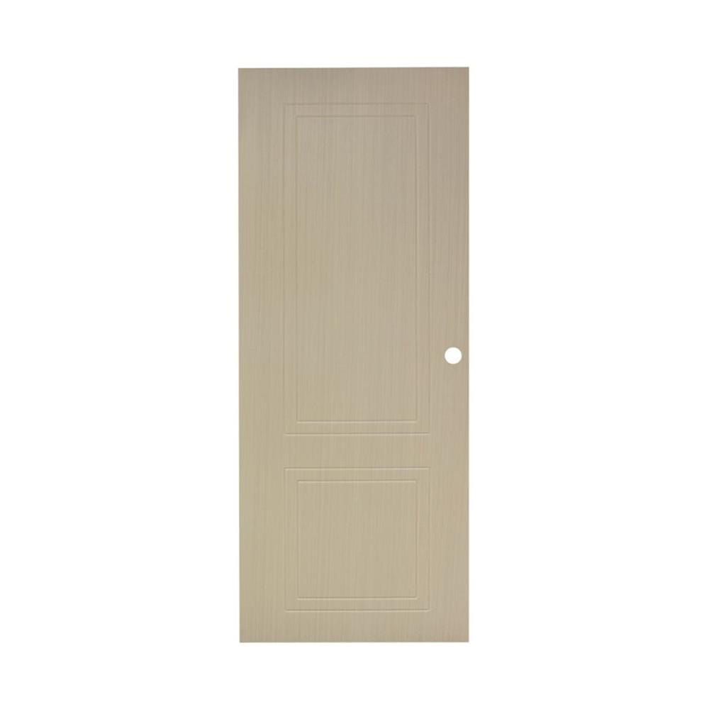 ประตูภายใน UPVC เจาะลูกบิด MODERNWOOD LMWNR017 70x200 ซม. สี LIGHT-OAK