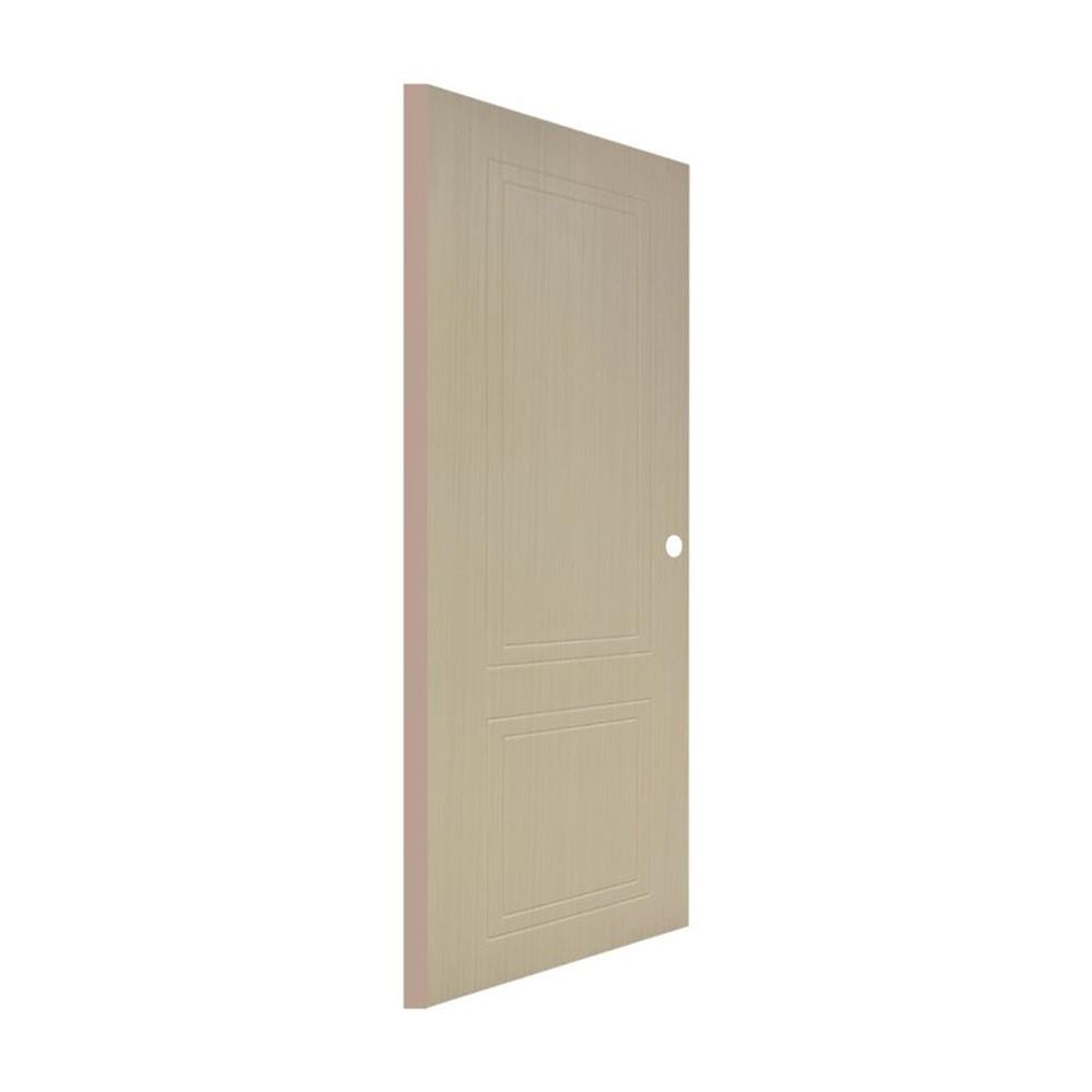ประตูภายใน UPVC เจาะลูกบิด MODERNWOOD LMWNR017 70x200 ซม. สี LIGHT-OAK