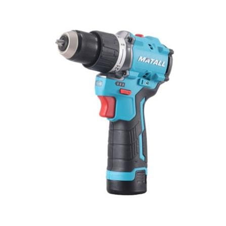 สว่านกระแทกไร้สาย (พร้อมแบตเตอรี่และแท่นชาร์จ) MATALL PRO M12V50-DS 12 โวลต์_0