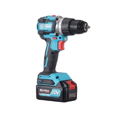 สว่านกระแทกไร้สาย (พร้อมแบตเตอรี่และแท่นชาร์จ) MATALL PRO M20V90-DS 20 โวลต์_1