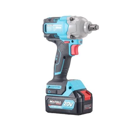 บล็อคกระแทกไร้สาย (พร้อมแบตเตอรี่และแท่นชาร์จ) MATALL PRO M20V520 20 โวลต์_2