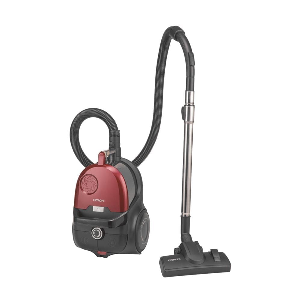 เครื่องดูดฝุ่นแบบกล่อง HITACHI CV-SM20C สีดำ/แดง