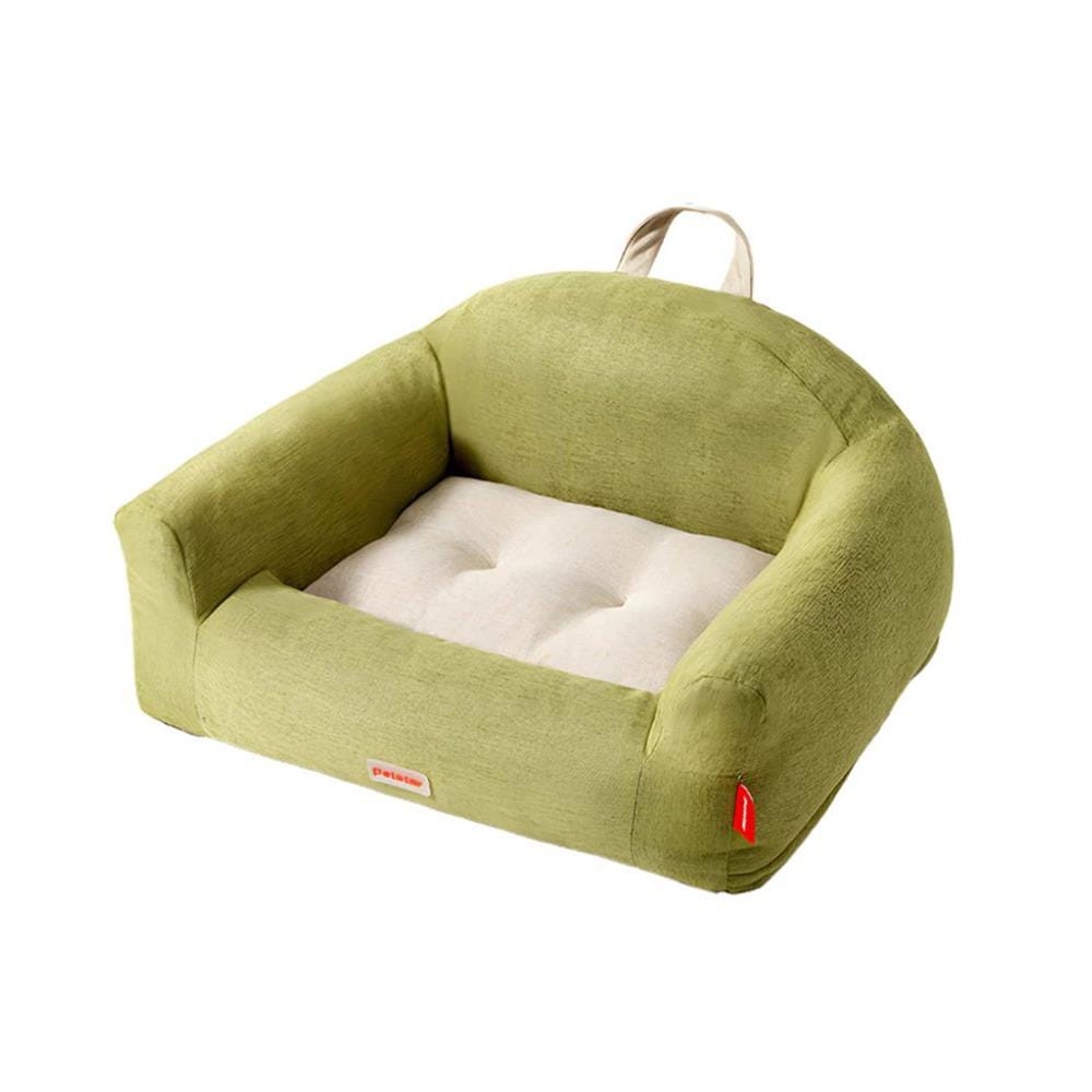 เบาะรองนั่ง PETSTAR PSRW0533 สีเขียว-ขาว