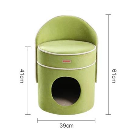ที่นอนแมว PETSTAR PSTA0155 สีเขียว_7