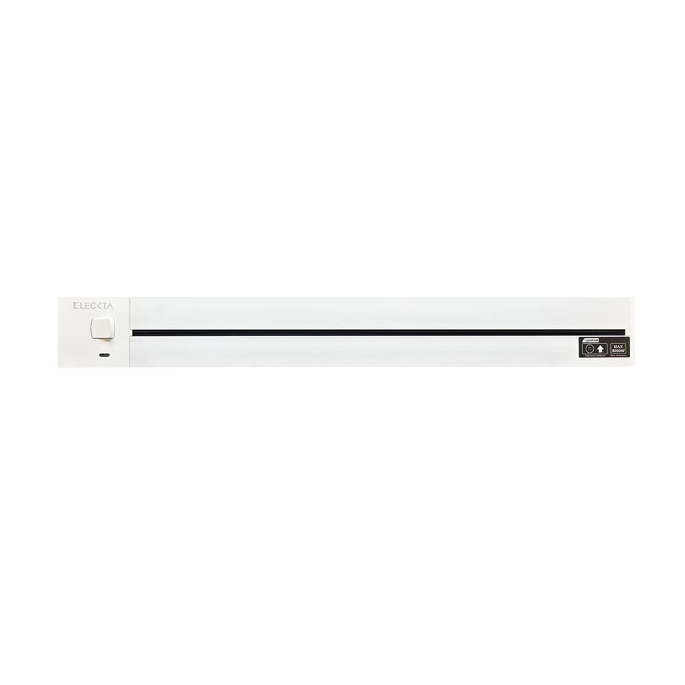 รางปลั๊กไฟแบบเลื่อนได้ ELECKTA K1-60 60 ซม. สีขาว