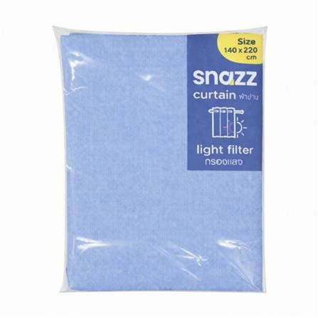 ผ้าม่านซ่อนหู SNAZZ GOODY 140x160 ซม. สีฟ้า_3