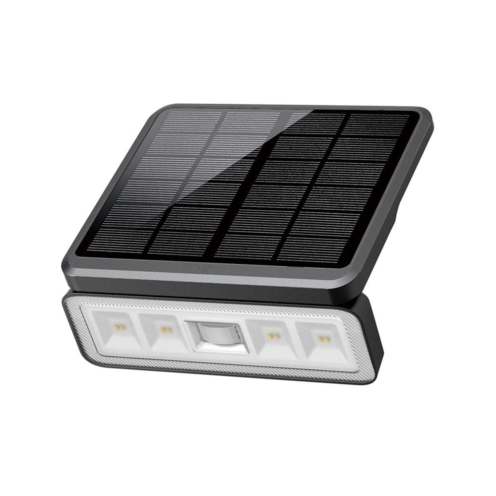 ไฟผนังภายนอก SOLAR CARINI RADIANT1 8 วัตต์ DAYLIGHT สีดำ