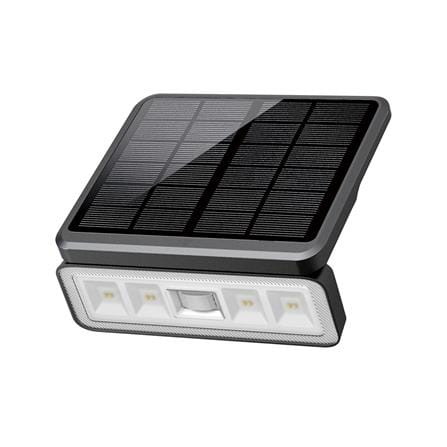 ไฟผนังภายนอก SOLAR CARINI RADIANT1 8 วัตต์ DAYLIGHT สีดำ