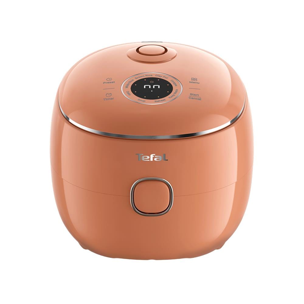 หม้อหุงข้าว DIGITAL TEFAL RK535TT0 0.7 ลิตร สีส้ม