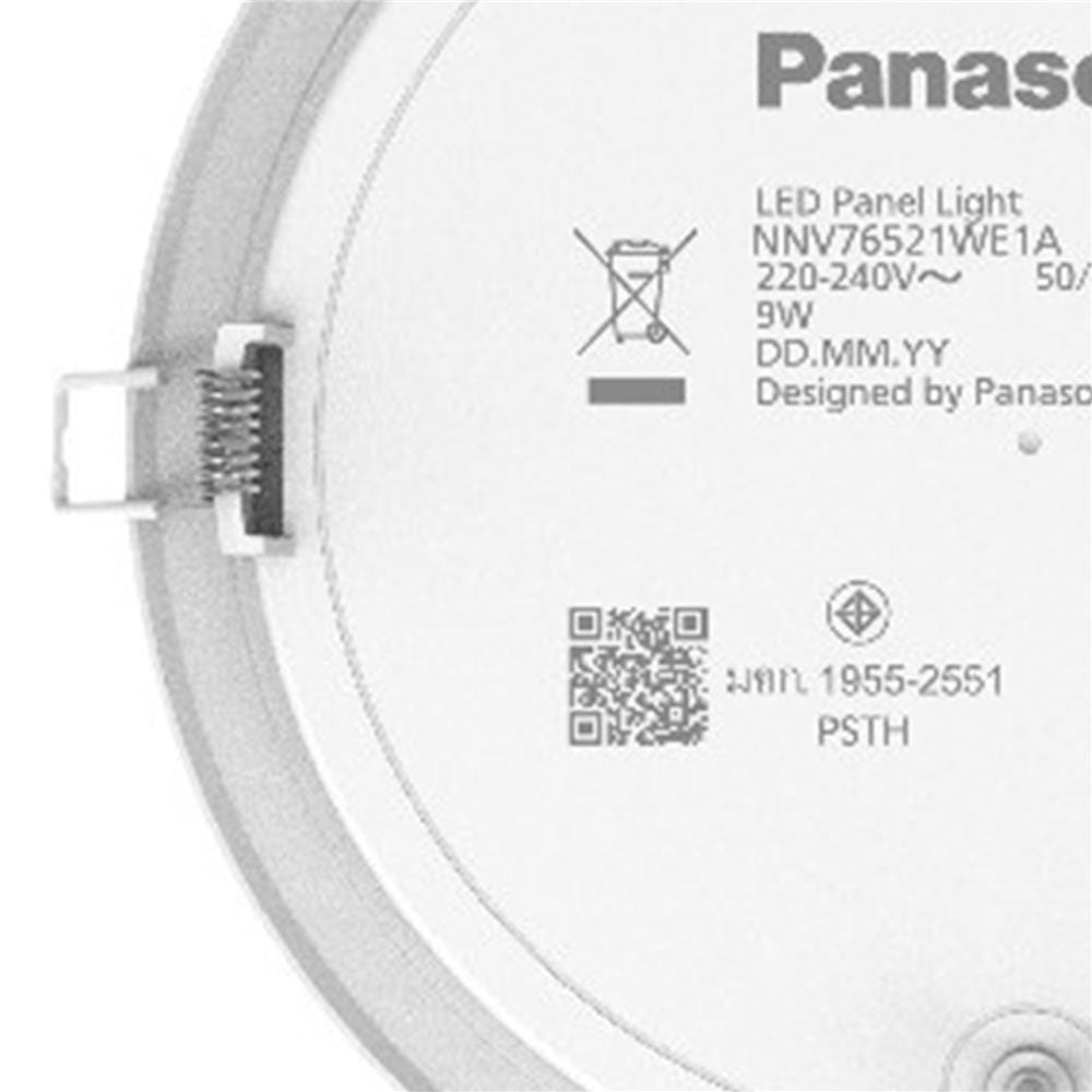 ดาวน์ไลท์ LED PANASONIC NNV76521WE1A 5 นิ้ว 9 วัตต์ COOL WHITE สีขาว