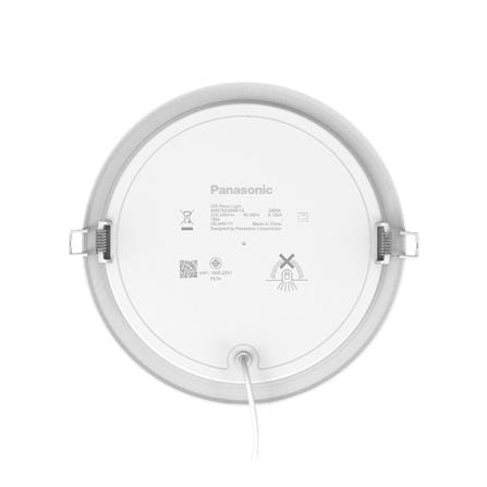 ดาวน์ไลท์ LED PANASONIC NNV76538WE1A 8 นิ้ว 18 วัตต์ WARM WHITE สีขาว_3