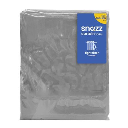 ผ้าม่านซ่อนหู SNAZZ GOODY 140x160 ซม. สีเทา_3