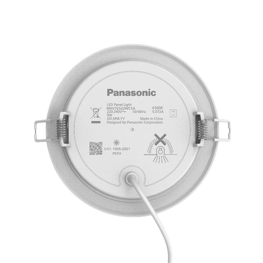 ดาวน์ไลท์ LED PANASONIC NNV76522WE1A 5 นิ้ว 9 วัตต์ DAYLIGHT สีขาว