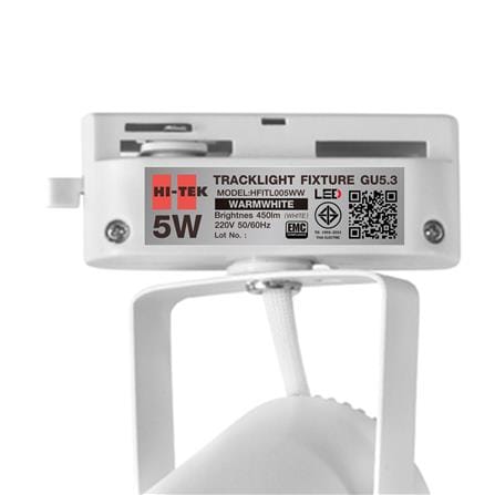 แทรกไลท์ติดราง LED HI-TEK HFITL 5 วัตต์ WARM WHITE สีขาว_10