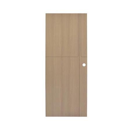 ประตูภายใน WPC เจาะลูกบิด MODERNWOOD MWPC01 70x200 ซม. สี HAZELNUT_0