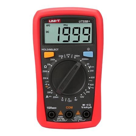 ดิจิตอลมัลติมิเตอร์ UNI-T UT33B+_0