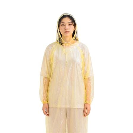 เสื้อกันฝนผู้ใหญ่แบบบาง DEXZON สีเหลือง_0