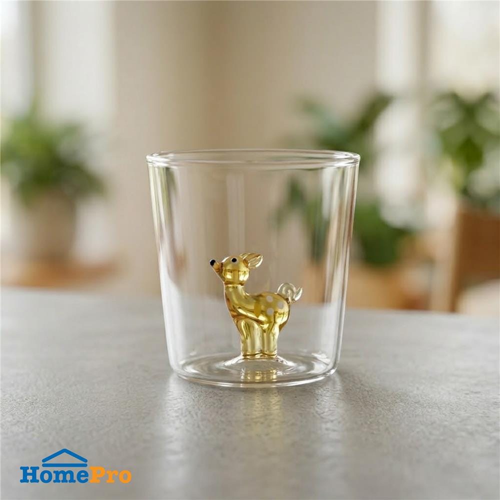 แก้วน้ำ HOMEPRO MINI ZOO ยีราฟ 400 มล.