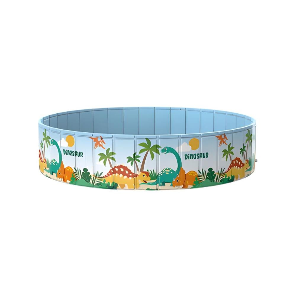 สระน้ำพับได้ไม่ต้องเป่าลม SUMMER JOY JJYC002 ขนาด 120x120x45 ซม. สีฟ้า