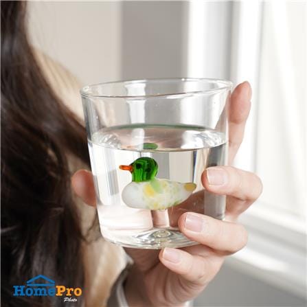 แก้วน้ำ HOMEPRO MINI ZOO เป็ด 400 มล._3