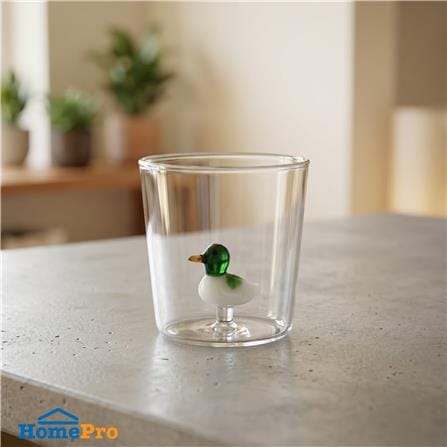 แก้วน้ำ HOMEPRO MINI ZOO เป็ด 400 มล._1