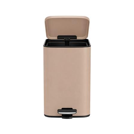 ถังขยะเหยียบเหลี่ยม HOMEPRO MINIMAL 5 ลิตร สีน้ำตาล_0