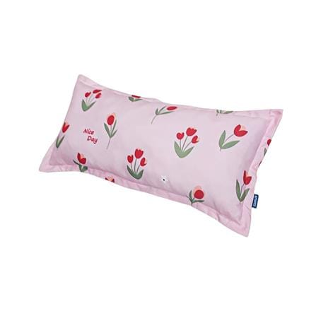 หมอนหนุน ใยสังเคราะห์ SNAZZ TULIP 36x72 ซม. สี PINK_1