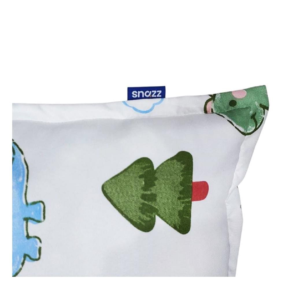 หมอนหนุน ใยสังเคราะห์ SNAZZ DINO 36x72 ซม. สี GREEN