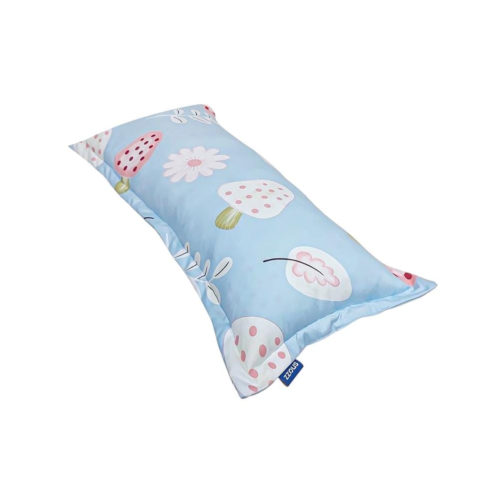 หมอนหนุน ใยสังเคราะห์ SNAZZ STRAWBERRY 36x72 ซม. สี BLUE