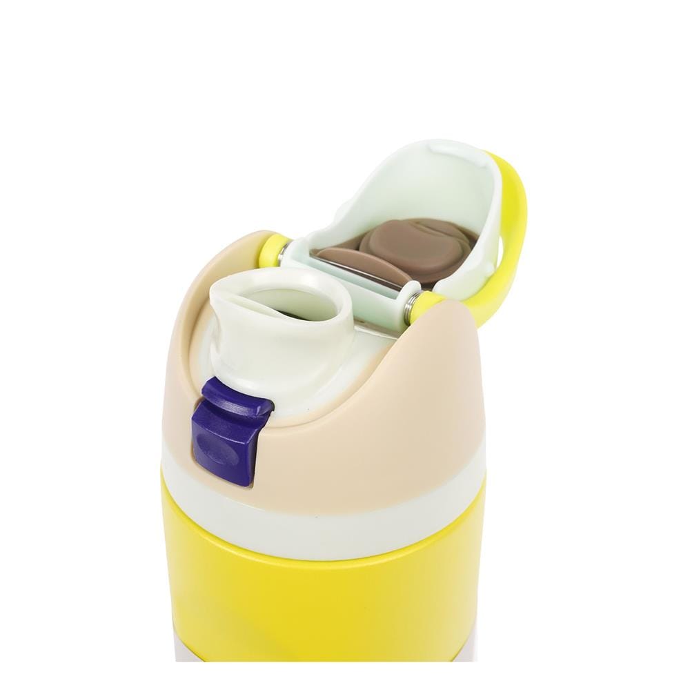 กระติกสุญญากาศ HOMEPRO PASTEL FLOW 0.56 ลิตร สีเหลือง