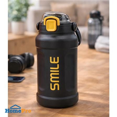 กระติกสุญญากาศ HOMEPRO FIT 0.9 ลิตร สีดำ_2