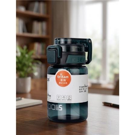 กระบอกน้ำพลาสติก HOMEPRO TRITAN CLEARGO 0.42 ลิตร สีเขียว_1