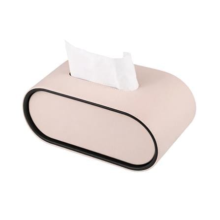 กล่องทิชชู่ PU HOMEPRO COZY OVAL สีเบจ_0