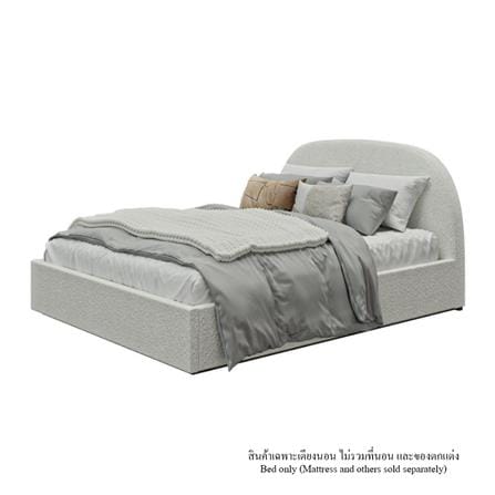 เตียง 5 ฟุต SB FURNITURE MORA 19251163 สีขาว_0