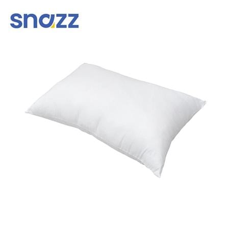 หมอนหนุน ใยสังเคราะห์ SNAZZ EXTRA 23x34 นิ้ว สีขาว_0