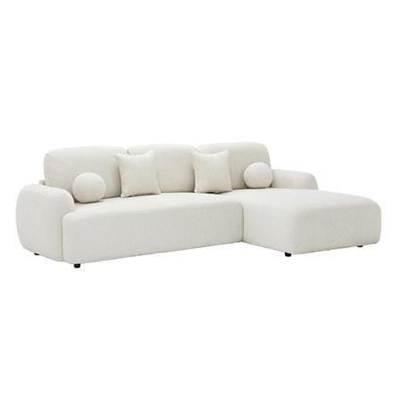 โซฟาเข้ามุมขวา SB FURNITURE CONCY 19240274 สีครีม_2