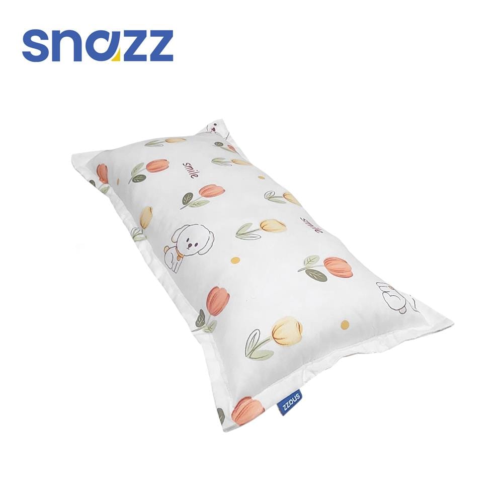 หมอนหนุน ใยสังเคราะห์ SNAZZ TULIP 36x72 ซม. สี ORANGE