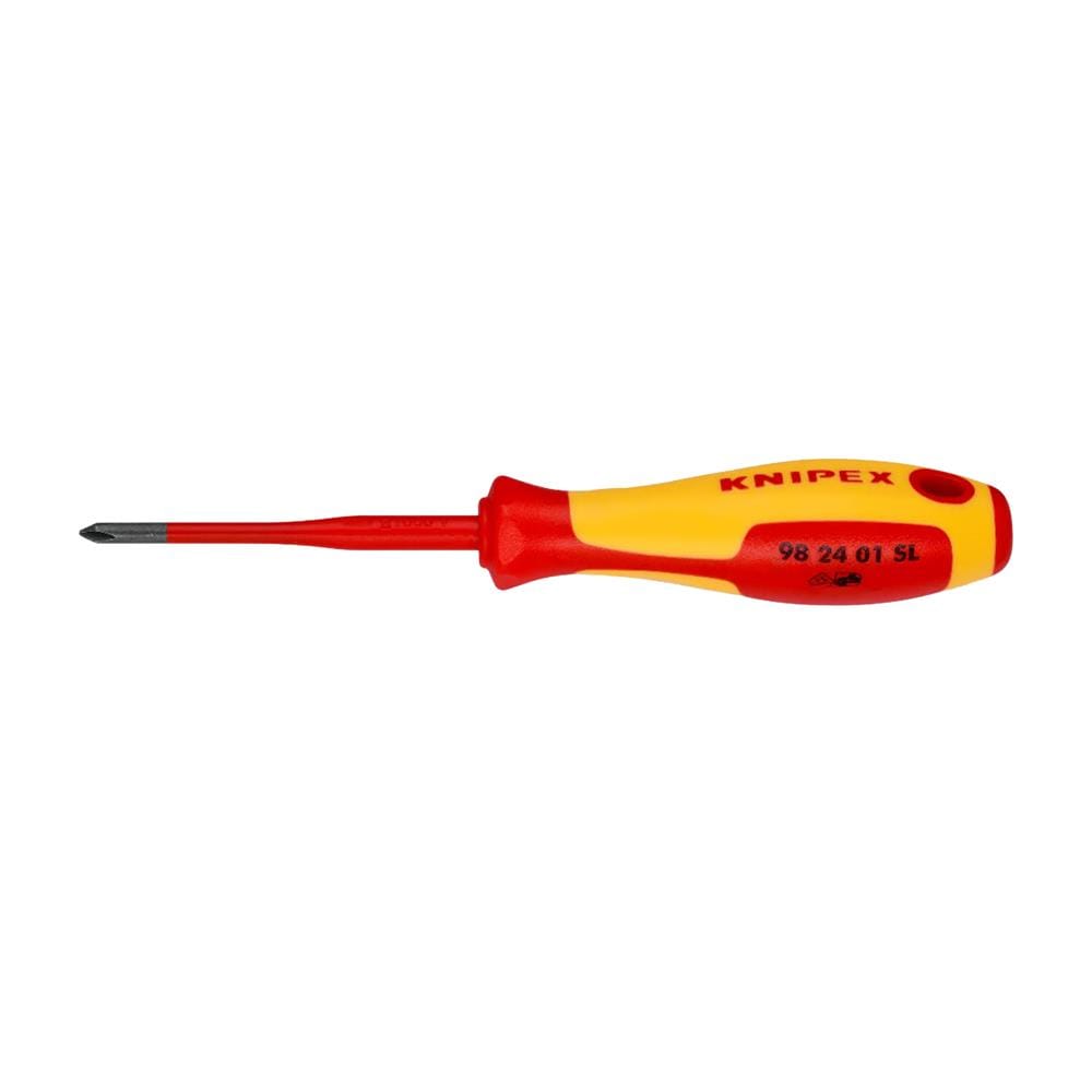 ชุดไขควง VDE ด้ามกันไฟฟ้า KNIPEX 00 20 12 V02 (ชุด 6 ชิ้น)
