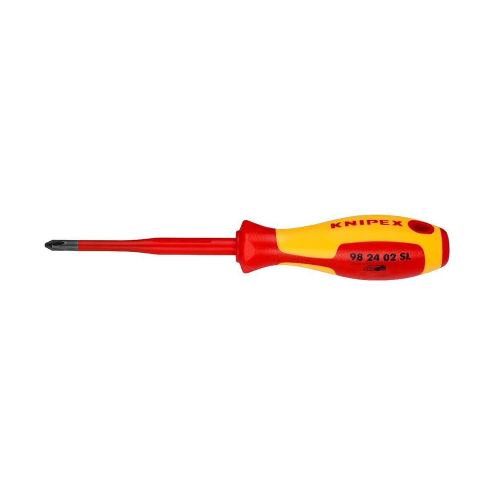 ชุดไขควง VDE ด้ามกันไฟฟ้า KNIPEX 00 20 12 V02 (ชุด 6 ชิ้น)