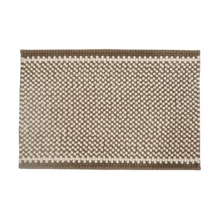 พรม HOME LIVING STYLE CROSSY 45x70 ซม. สีน้ำตาล_0