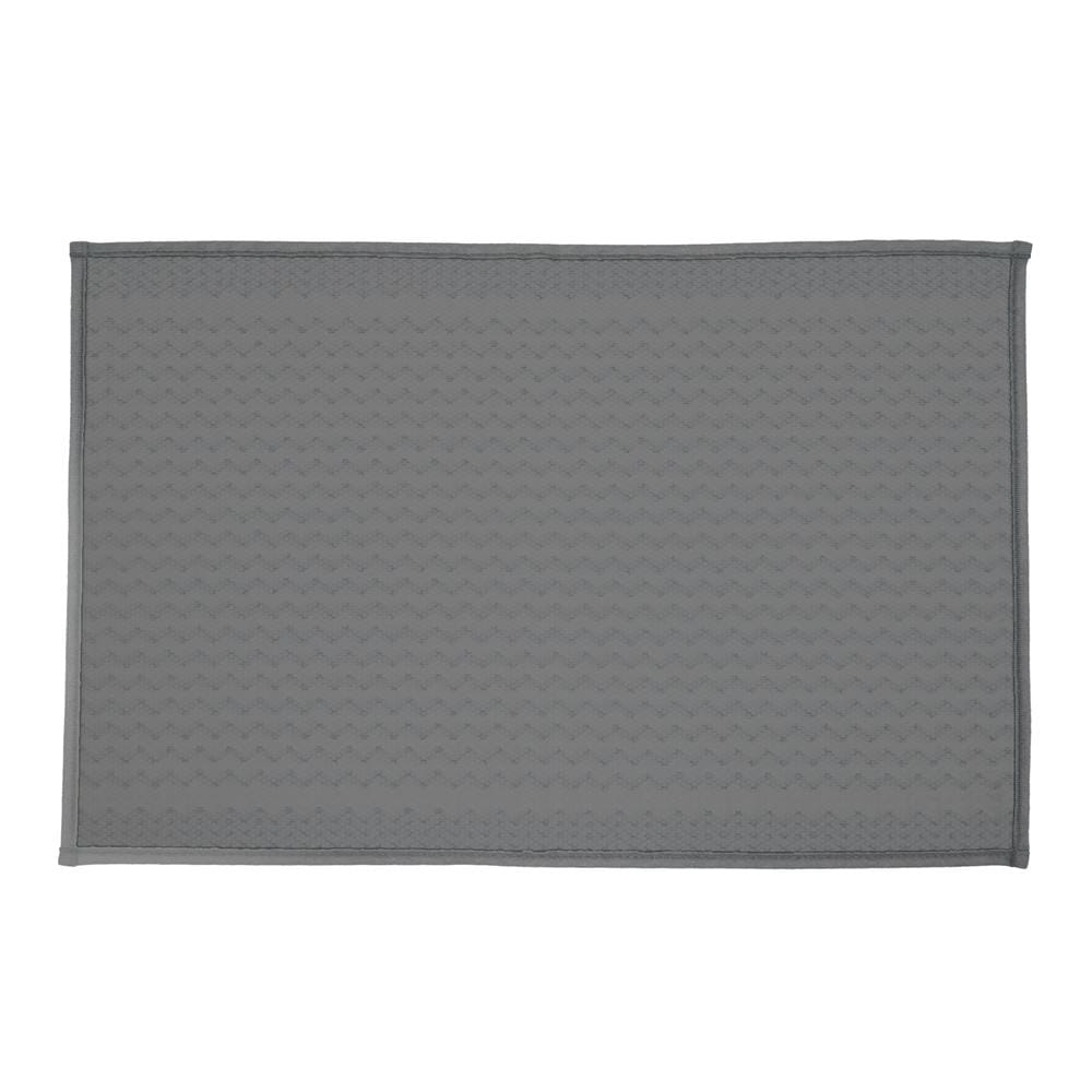 พรม HOME LIVING STYLE CROSSY 45x70 ซม. สีเทา