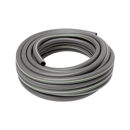 สายยางใยแก้ว PVC SPRING 5/8 นิ้ว x 20 ม. สีเทาคาดเขียว_0