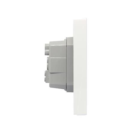 ชุดเต้ารับคู่ 3 ขา BTICINO NEXY SQW4185A สีขาว_1