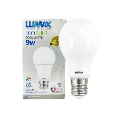 หลอด LED LUMAX ECO BULB 9 วัตต์ COOL WHITE E27_2