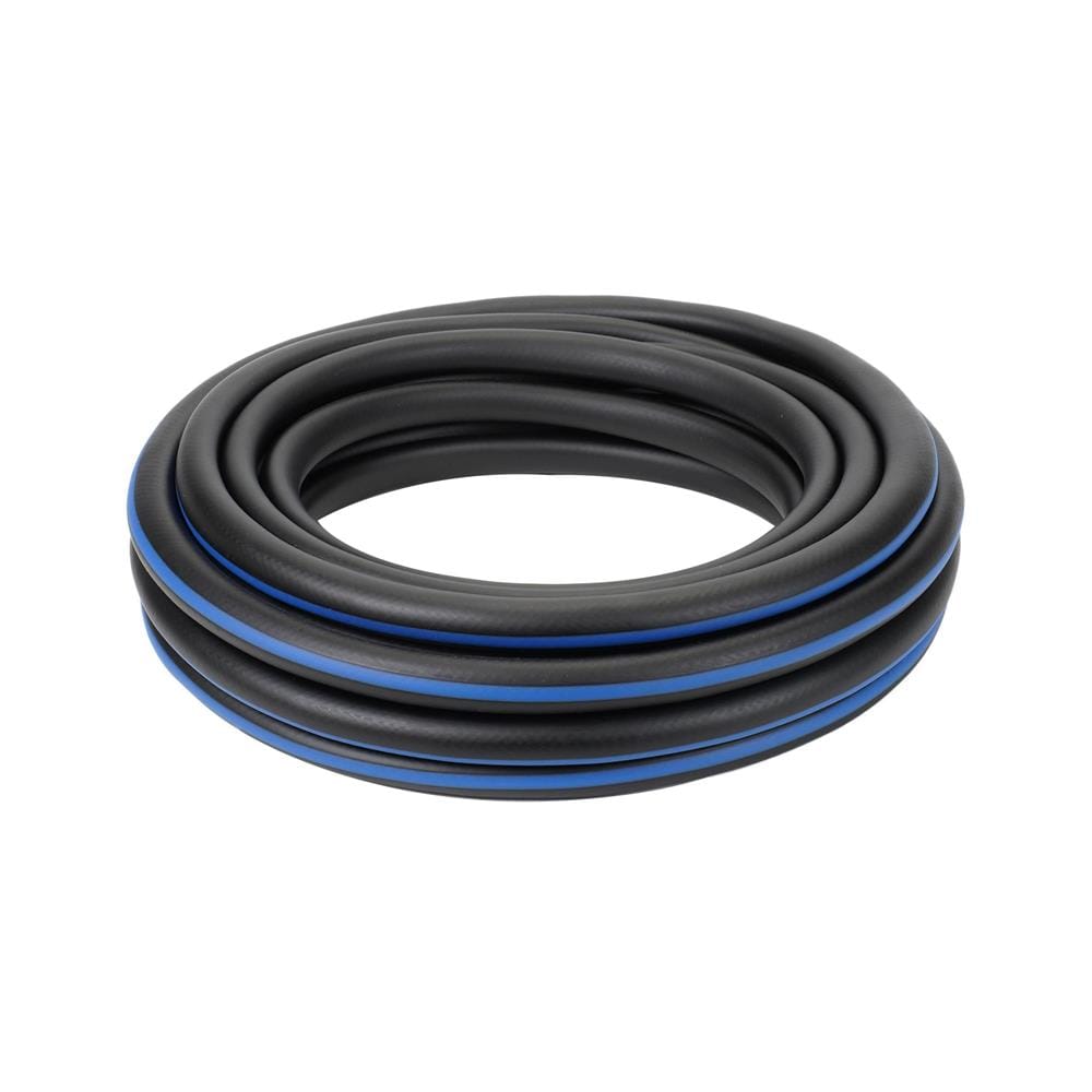 สายยางใยแก้ว PVC SPRING 5/8 นิ้ว x 10 ม. สีดำ/น้ำเงิน