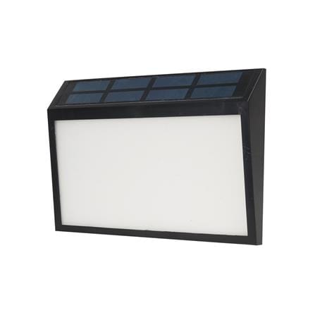 ไฟผนังภายนอก SOLAR CARINI ID-LIGHT2 1 วัตต์ DAYLIGHT/COOL WHITE/WARM WHITE สีดำ_0