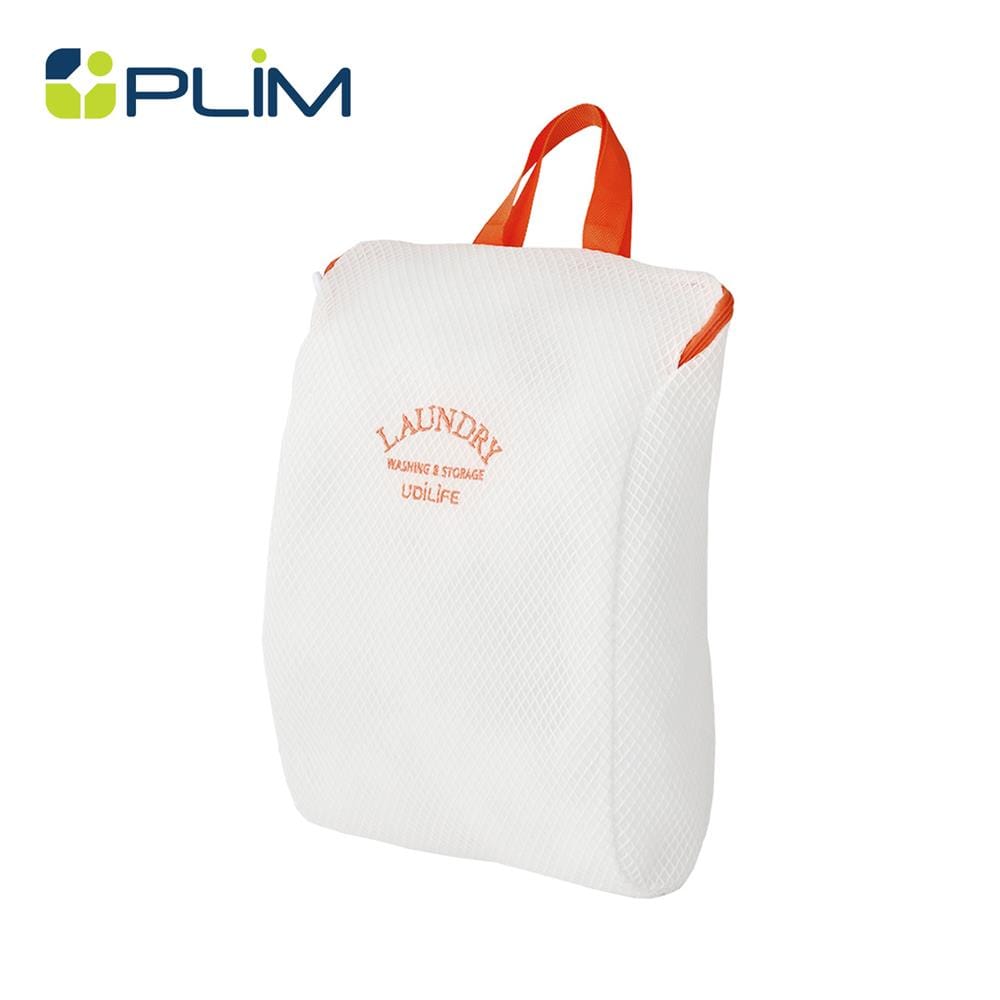 ถุงซักผ้าเหลี่ยมตาข่าย 2 ชั้น PLIM LAUNDRY 30x40 ซม. สีขาว