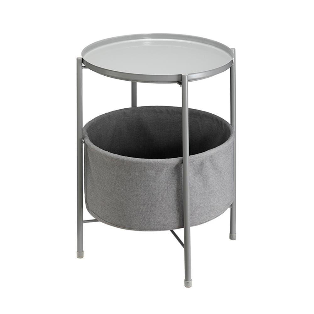 โต๊ะข้างกลม FURDINI NEST 44 ซม. สีเทา