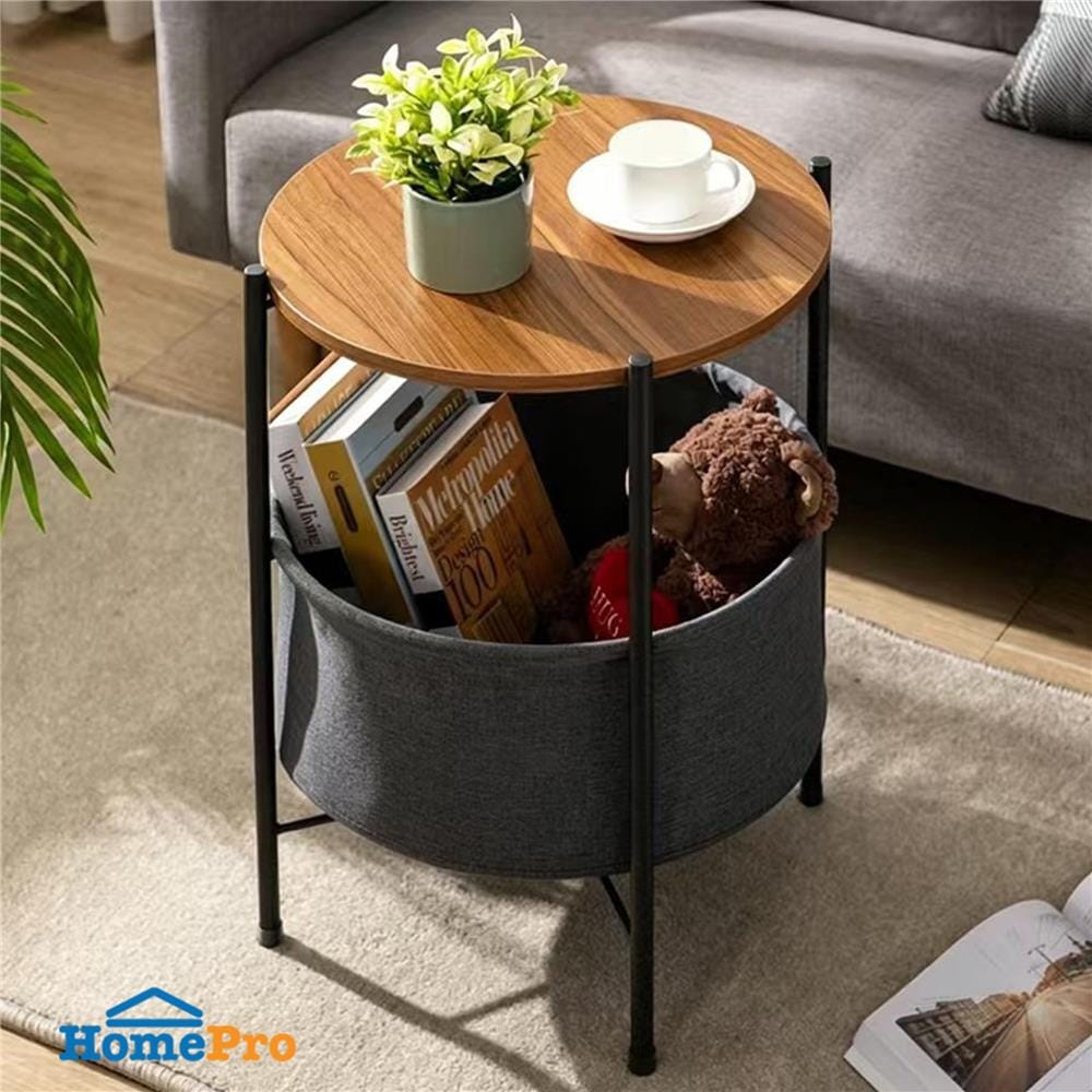 โต๊ะข้างกลม FURDINI NEST 44 ซม. สีดำ