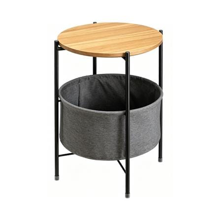โต๊ะข้างกลม FURDINI NEST 44 ซม. สีดำ_0